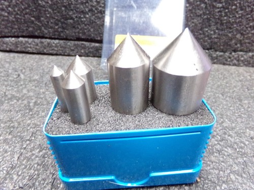 VALUE COLLECTION Countersink Set: 5 Pc, 1/4 to 1″ Head Dia, 1 Flute, (CH) - Picture 3 of 6