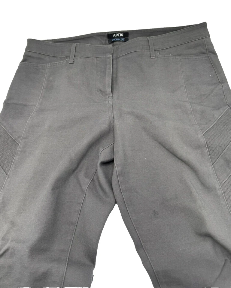 Apt. 9 Женские брюки Gary современный крой размер 14 - талия 36" - Изображение 3 из 4