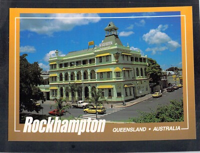 F1277 Australia Q Rockhampton The Criterion Hotle MV postcard