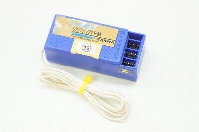 Airtronics Sanwa 92777 72mhz FM 7 Channel Receiver 7ch Ch19