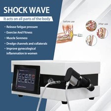 Shockwave Therapy Machine Shock Wave Body Massager For Pain Relief ED Treatment