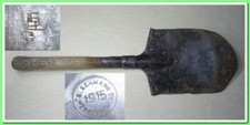 WW1 WW2 ALLEMANDE PELLE  ALLEMANDE " 1915 " AVEC MARQUAGE