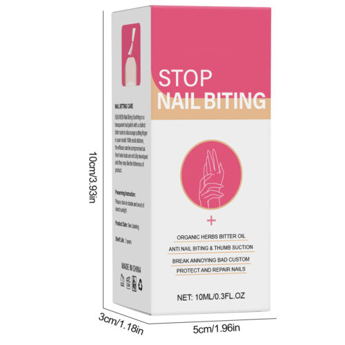 No Bite Stop Nail Biting Bitter Non Toxic Nail Care Anti-eating for Kids - Picture 3 of 12