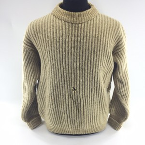 Vtg-Abercrombie-Fitch-100-Wool-Sweater-Cable-Knit-Made-In-England-Sz-44-N3A