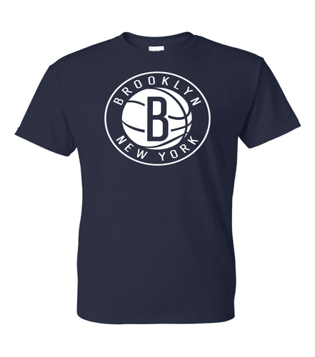 T-shirt Brooklyn Nets logo BKLN - taglie S-5XL e bambini giovani - Foto 14 di 30