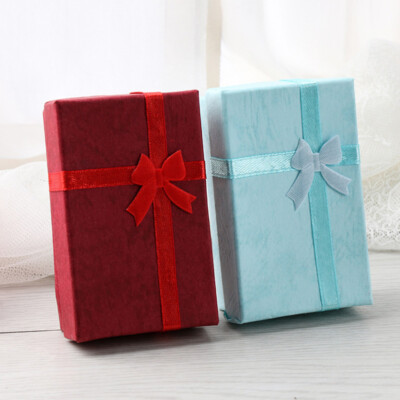 12 Pcs Empty Jewelry Case Valentines Boxes Gift for Necklaces