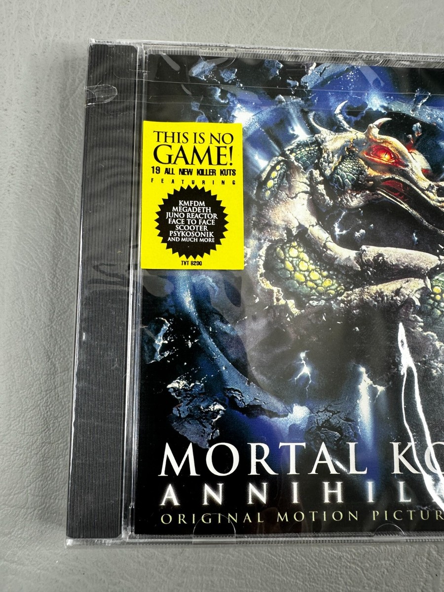 ^·【廃盤】モータル・コンバット スコアサントラ、アナイアレーション 2枚セット Mortal Kombat Annihilation Soundtrack Vinyl Record Limited