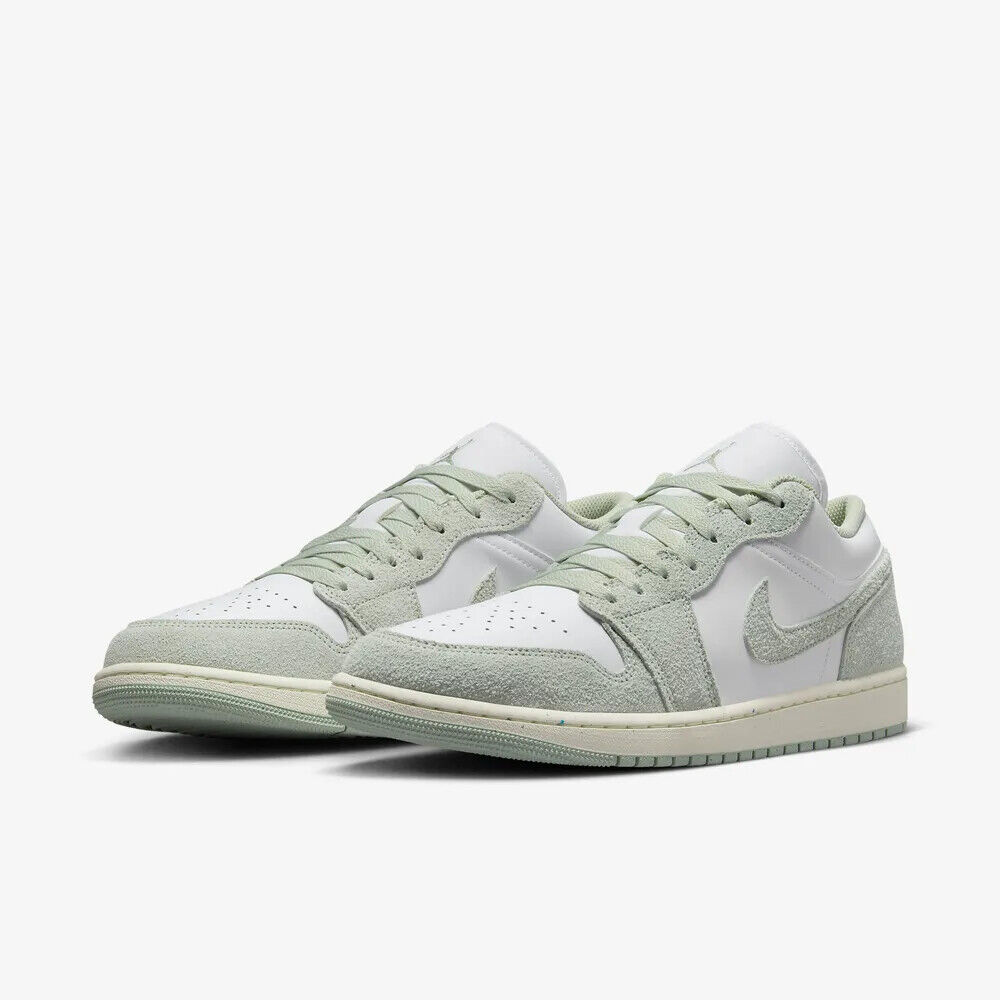 New Nike Air Jordan 1 Low SE Shoes - White/ Seafoam (FN5214 New Nike Air Jordan 1 Low SE Shoes - White/ Seafoam (FN5214