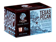 Cafe Ole by H‑E‑B Texas Pecan Medium Roast Single Serve Coffee Cups 12 Ct