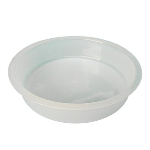 1x White Plastic Birds Feeding Station Bath Tray Birdseed Bowl Garden Supplies - Picture 4 of 6