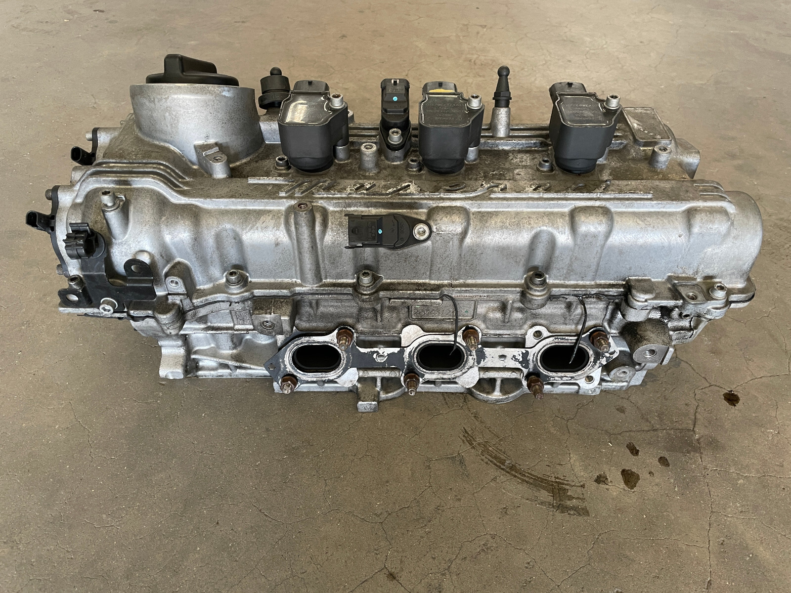 14-20 MASERATI GHIBLI LEFT DRIVER SIDE ENGINE CYLINDER HEAD 1376 OEM