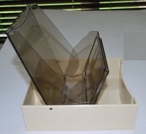 VINTAGE 5.25" 3M FLOPPY DISK DISKETTE HARD STORAGE LIBRARY CASE APPLE ATARI C64