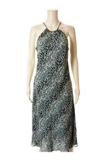 ANN TAYLOR women’s halter neck silk dress Size 12