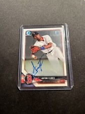 2018 Bowman Chrome Prospect Auto Antoni Flores #BCPA-AF Auto