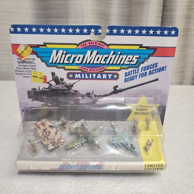 Micro Machines Military Defense Division Collection #12 (1992) Galoob Mini Figur