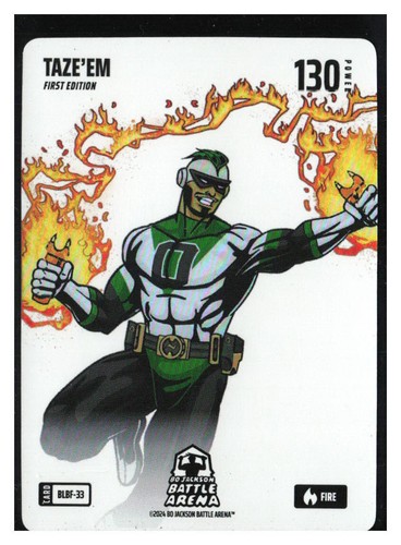 Bo Jackson Battle Arena Taze'Em Jayson Tatum Blizzard Fire Battlefoil