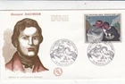 France 1966 Daumier FDC Marseille Special Cancel unaddressed VGC