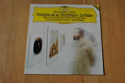 LP Mussorgsky Ravel Pictures At An Exhibition La Valse NEAR MINT DG Vinyl Abbado