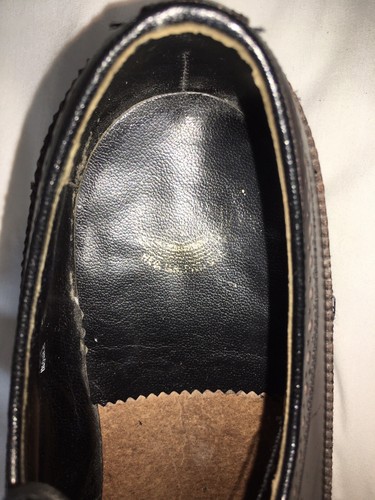 The Florsheim Shoe Used Burgundy Brogue Longwing Wingtip 30831 Mens Size 8E - Picture 7 of 22