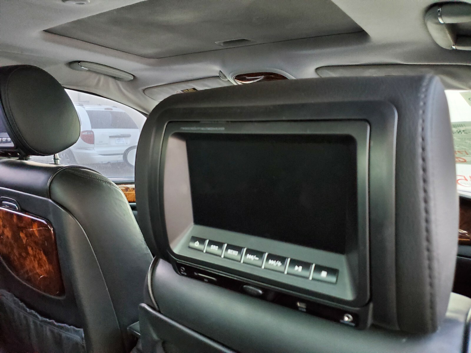 03040506072008 JAGUAR XJ8 XJ8L STYPE FRONT SEATS HEADREST SCREEN