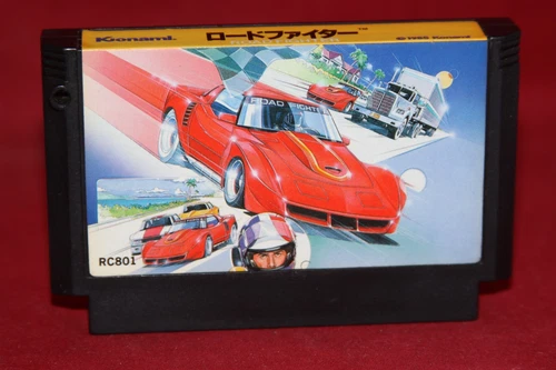 Road Fighter (Nintendo Famicom, 1985) Authentic Game Cartridge (RC801)