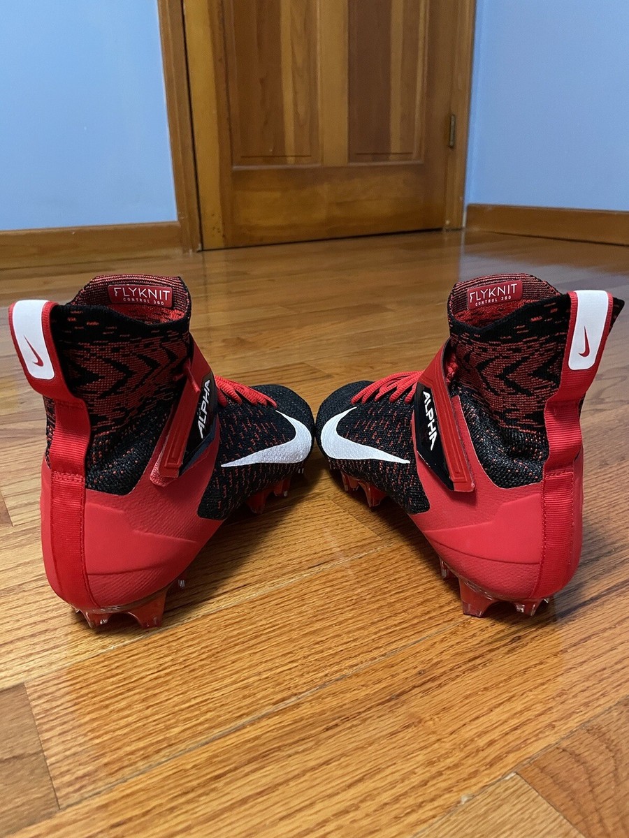 Nike Alpha Menace Elite 2 Football Cleats Men Size 10.5 