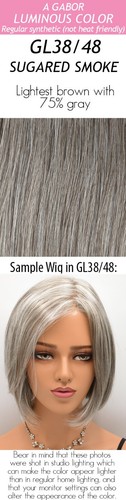 HIGH IMPACT Wig GABOR, *ANY COLOR!* Average or Large, Lace Front, Mono Part, NEW - Picture 40 of 45