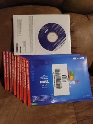 Microsoft Windows XP Professional PC Only DELL OEM NEW SEALED