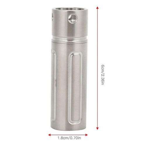 Solid Titanium Kit Survival Tools Seal Waterproof Dust-proof Medicine Pill Box - Bild 15 von 16