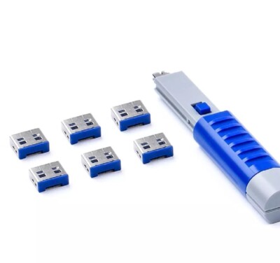 SmartKeeper Basic USB-A Port Blocker UL03PKDB, Ships Next Day 