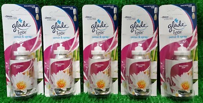 (294,44 /L) 5x Glade Brise sense & spray Relaxing Zen Duft Nachfüller Versand 0 