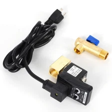 Auto Automatic Timed Electronic Drain Valve For Air Compressor Water Tank 1/2''