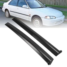 New Left&Right Side Door Garnish Trim Pillar Sash For 1992-1995 Honda Civic US