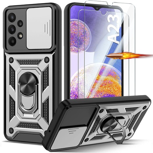 Coque + 2 Verres Trempés pour Samsung Galaxy A23 A34 A53 A54 Protection Caméra - Photo 20/20