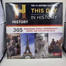 2023 History Channel This Day in History Wall Calendar: 365 Remarkable People