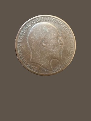 1904 Great Britain 1/2 Half Penny - World Coin - Europe - Bronze Coin