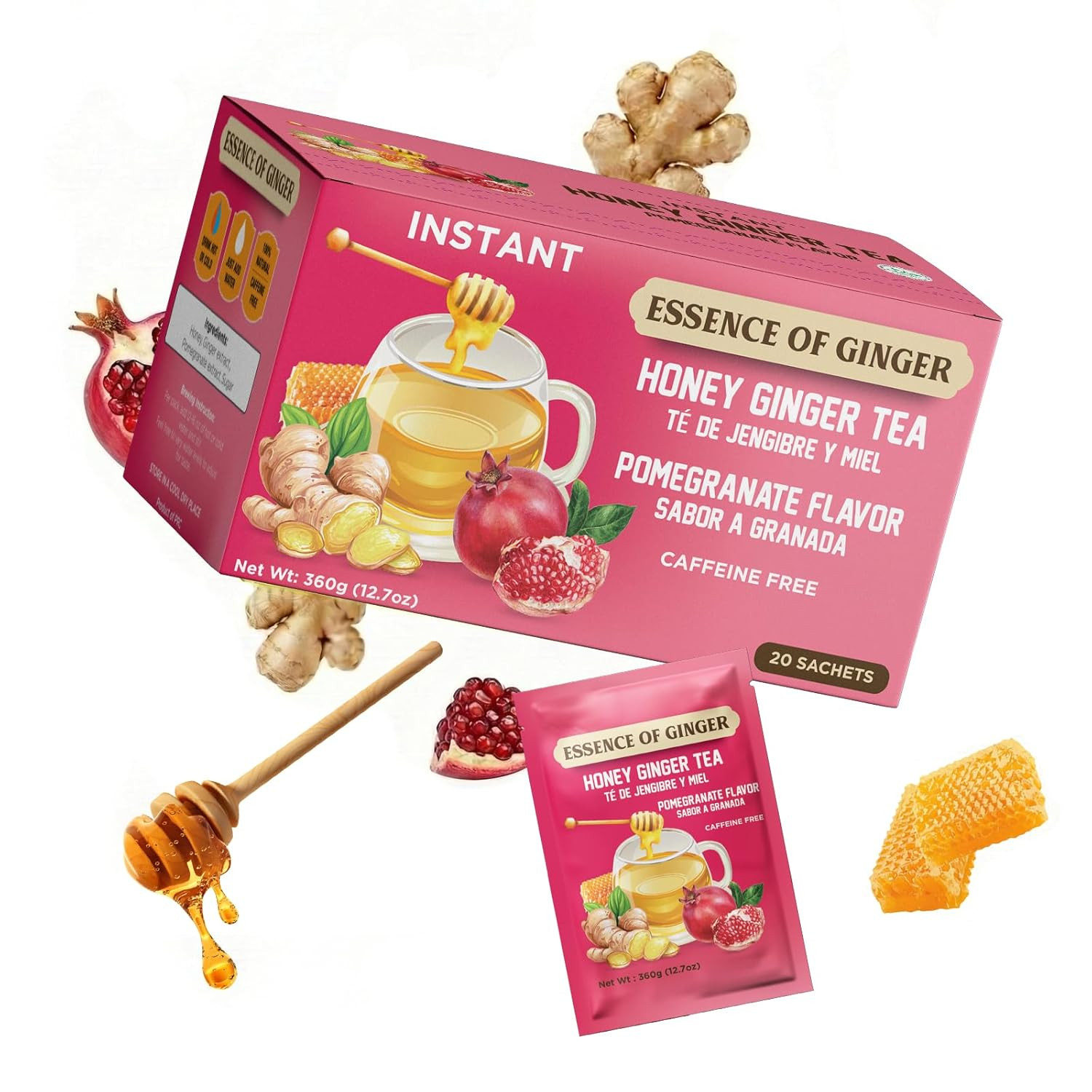 20 Instant Tea Powder Packets