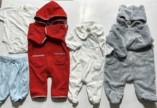 Bundle Baby Boys Clothes 0 to 3 M - One Piece  Pants, 3 One Piece Outfits