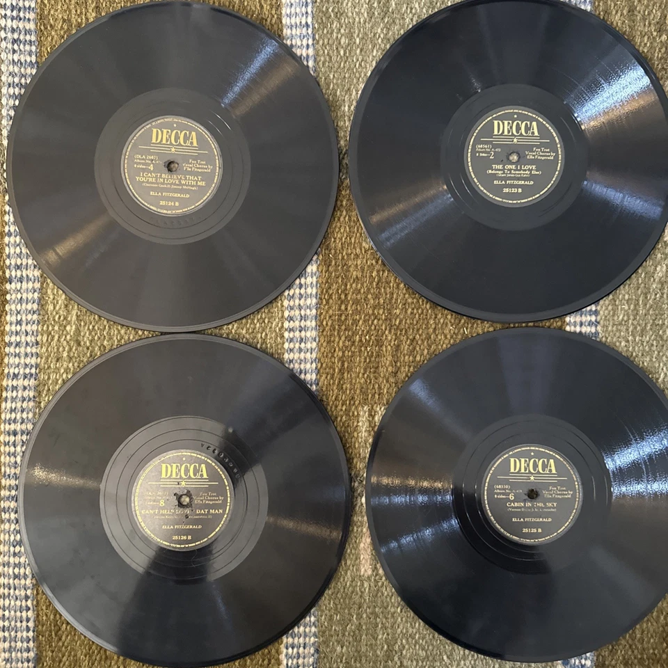 Ella Fitzgerald Souvenir Album Decca 1947 78 RPM A-473 Excellent Condition - Image 4 of 4