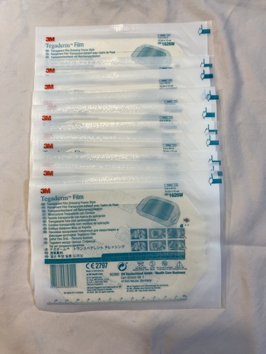 11 Pcs Tegaderm 1626W Transparent Film Dressing 4" X 4 3/4"