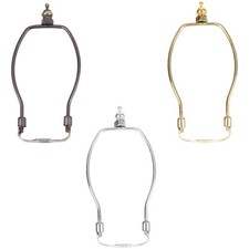 3 Pcs Horn Lamp Bracket Iron Lamp Harp Holder Lampshade Bracket 