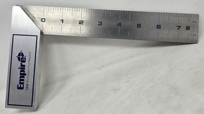 Empire Level 8 In. Heavy Duty Aluminum Try Square 8''