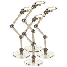4 Pcs Plastic Display Stand for Model Figures Action Figurine Holder Support