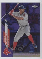 2020 Topps Chrome Purple Refractor 129/299 Xander Bogaerts #137 7xr