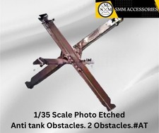 Anti Tank Obstacles 1 /35 Scale Military Model Diorama Accessories #AT1a