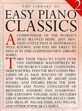 Library of Easy Piano Classics 2 Over 100 Masterpieces Songbook by Bach, Mozart,