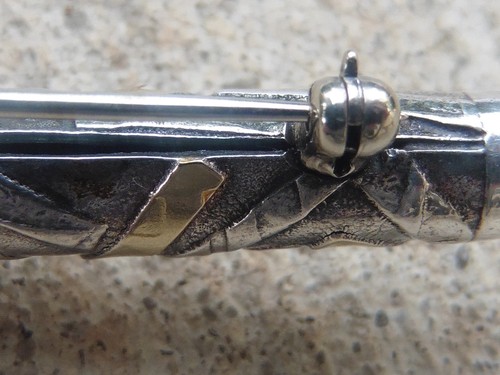 D'Agostino S.S. 925 And 18-k Brooch/Pin - Picture 13 of 15
