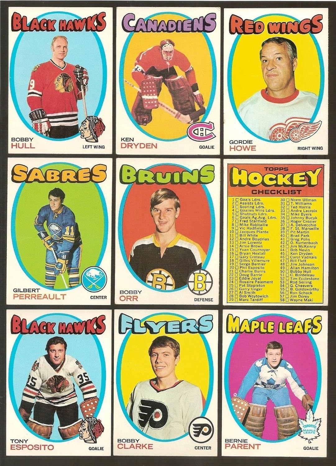 1971-72 OPC O-PEE-CHEE Hockey Cards 1-264 You Pick