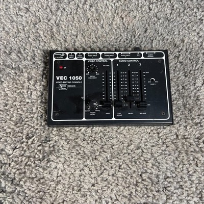 Video Tech Designs VEC 1050 Videoschnittkonsole VHS Audio Mixer Vintage