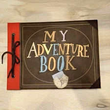 Disney Parks Pixar UP My Adventure Book Replica Hardbook Journal Notebook NEW